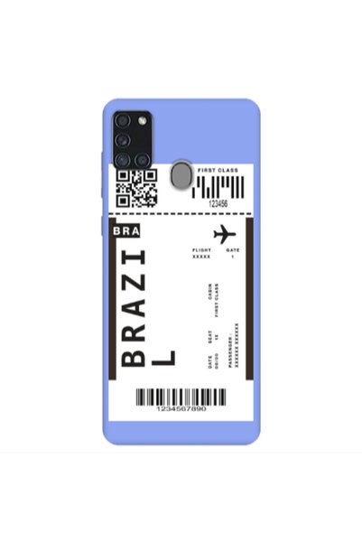 Other Samsung A21S Brazil BRA Light Purple Colored Silicone TPU Θήκη