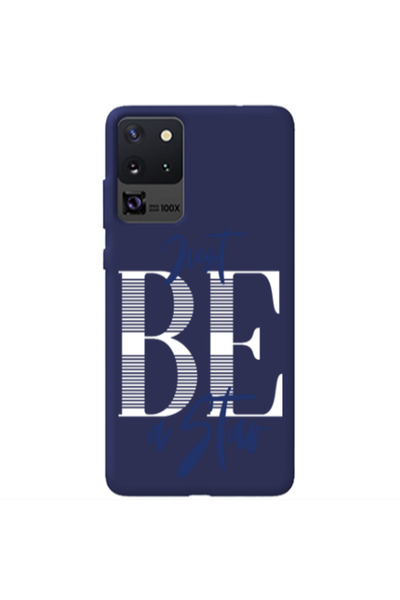 Other Samsung S20 Ultra Just Be a Star Dark blue Colored Silicone TPU Θήκη