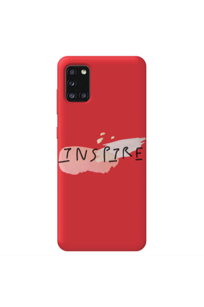 Other Samsung A41 Inspire Red Colored Silicone TPU Θήκη