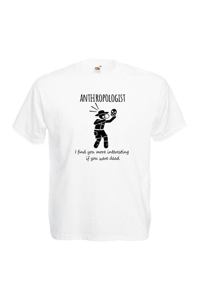 OEM Tricou barbat Anihopologist - find you more interesting , 100%bumbac