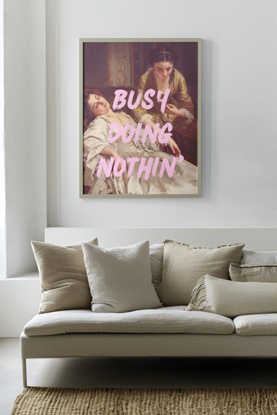 INNOVI Busy doing nothin' Poster