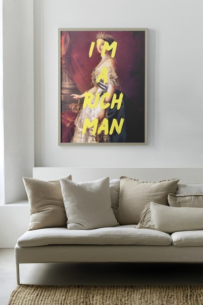 INNOVI I'm a rich man Poster