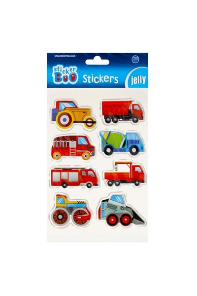 MC Micostore Stickers - machinery, Top Bottom Set of 8 pieces, Sticker Boo, 4...
