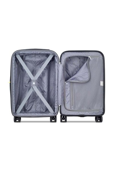 Delsey Paris Delsey Christine Hardcase 4-Double Wheel Expandable Cabin and Check-In Luggage Trolley Set 3-Pieces - Klein Blue