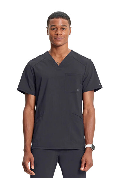 Cherokee Infinity Cke900A Men's Scrubs Single Top – Imported, 4-Way Stretch, ...