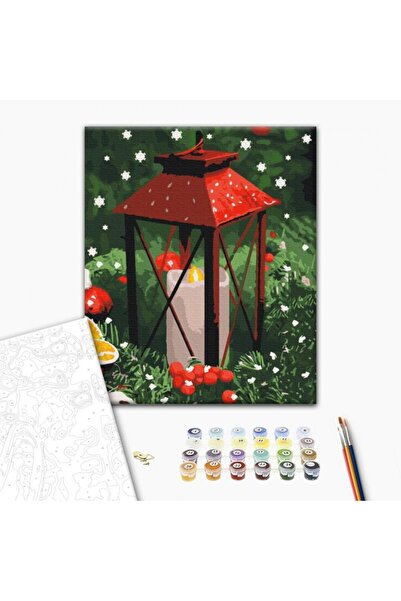 MC Micostore Set pictura pe numere 40x50cm, Brushme - Lumina de Revelion, can...