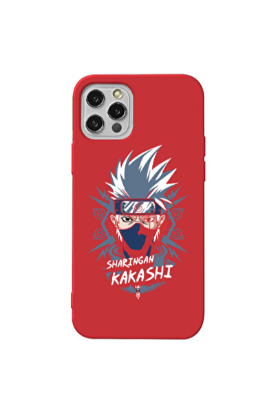 Other Apple iPhone 12 Pro Anime Mangoo Red Colored Silicone TPU Θήκη
