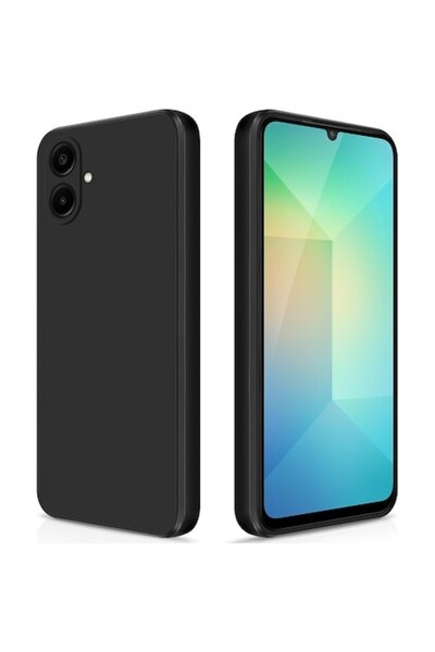 bzstore Husă din silicon moale compatibilă cu Samsung Galaxy A06, protecție c...