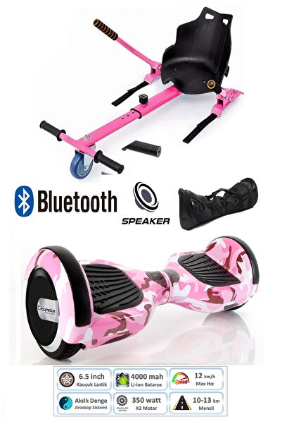 CityMate Elektrikli Kaykay Scooter Hoverboard Akıllı Dengeli + Hover Kart + Ç...
