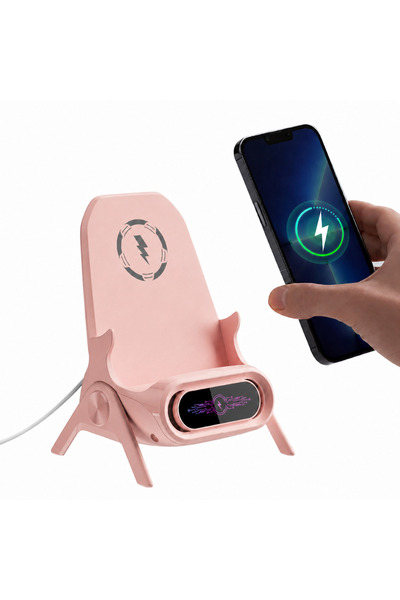 OEM Încărcător wireless 3 în 1 cu suport magnetic pentru telefon, încărcare r...