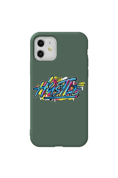 Other Apple iPhone 11 No pain Dark Green Colored Silicone TPU Θήκη