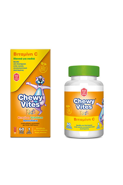 CHEWY VITES | Vit C | Συμπλήρωμα Διατροφής Βιταμίνη C για Παιδιά σε Μορφή Ζελ...