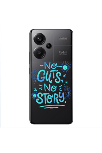 Other Xiaomi Redmi Note 13 Pro+ 5G No guts no story Transparent Silicone TPU ...