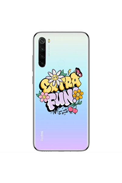 Other Xiaomi Redmi Note 8 Extra Fun Transparent Silicone TPU Θήκη