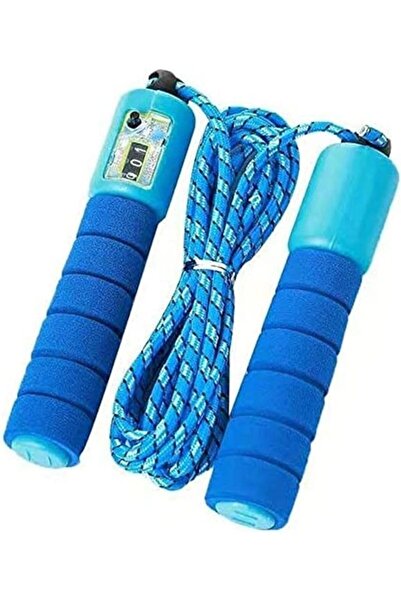 Empressco Fun Jump Rope for Kids with Colorful Counter Blue
