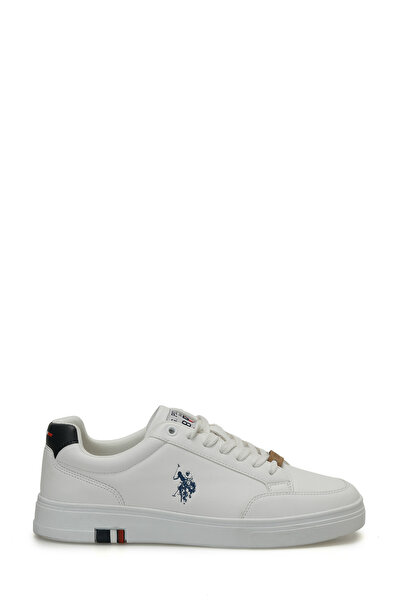 U.S. Polo Assn. حذاء رياضي رجالي أبيض من NORM
