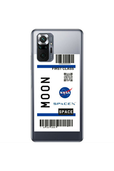 Other Xiaomi Redmi Note 10 Pro 4G Moon spacex Transparent Silicone TPU Θήκη