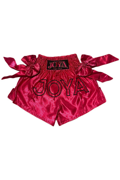 Empressco Pembe Kurdele Detaylı Muay Thai ve Kick Boks Şortu, Şık ve Rahat Ta...