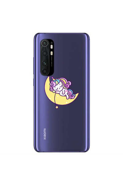 Other Xiaomi Mi Note 10 Lite Sleeping horse Transparent Silicone TPU Θήκη