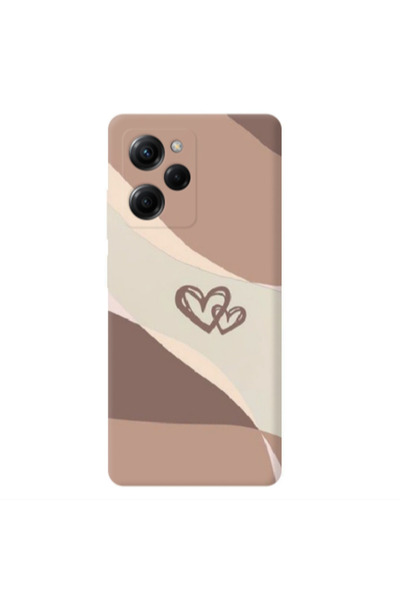Other Xiaomi Poco X5 Pro Mini Hearts Transparent Silicone TPU Θήκη