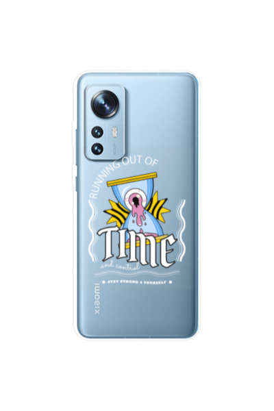 Other Xiaomi Mi 12 Pro Running out of time Transparent Silicone TPU Θήκη