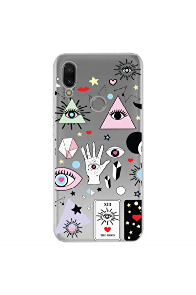 Other Xiaomi Redmi Note 7 Pyramid eyes Transparent Silicone TPU Θήκη