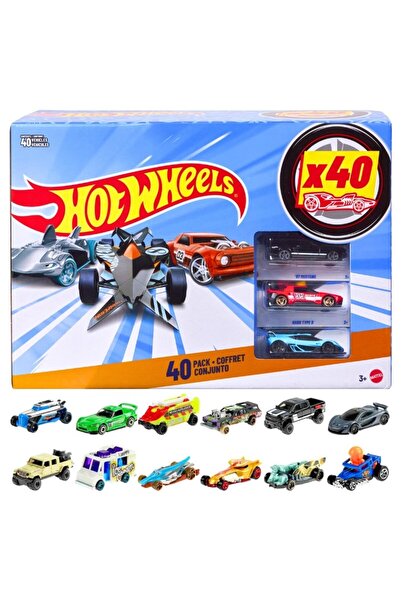 mattel Set De Masinute, Hot Wheels, Material Plastic, Scala 1 64, Fara Bateri...