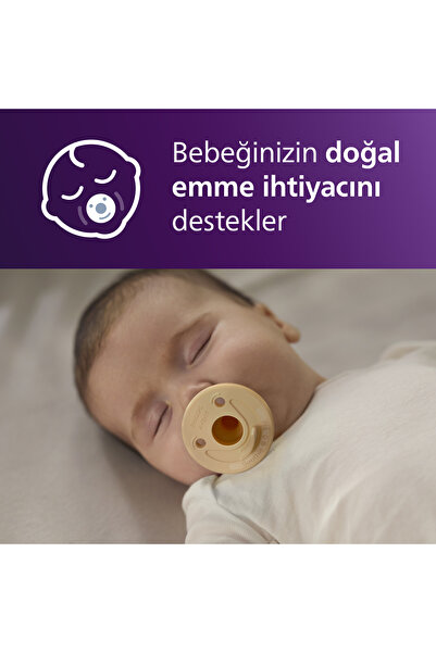 Philips Avent Soothie Emzik, %100 Silikon, 0-3 Ay, BPA İçermez, Yeşil & Sarı, 2'li Paket, SCF191/21