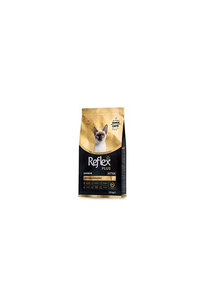Reflex Plus Hipoalerjenik Siamese Yavru Kedi Maması 1,5kg