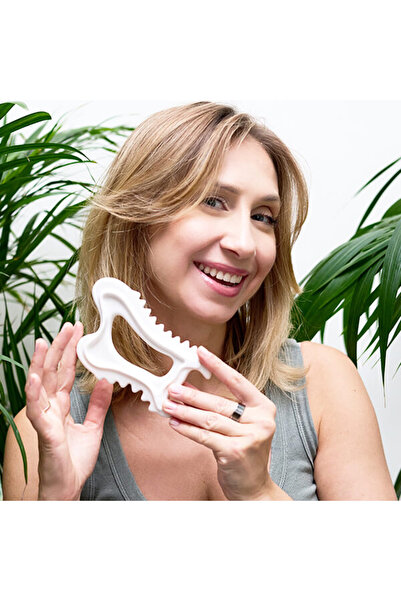 YEYE Made In Nature Masajor Gua Sha din ceramică -
