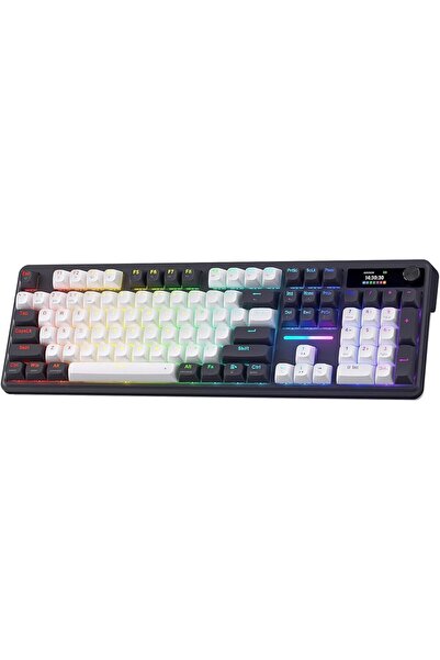 REDRAGON Tastatura gaming mecanica Bluetooth cu si fara fir Terraflare Pro ne...