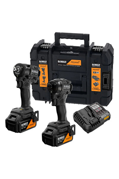 Dewalt DCK2224MP2T-QW XR 18V Kömürsüz Akülü Kombo Set (Çift Akülü)