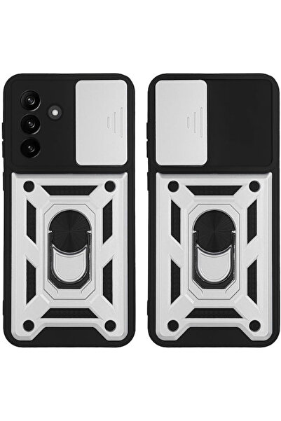 Other Θήκη Ring Armor Campro Sonique για Samsung Galaxy A37 5g Ασημί