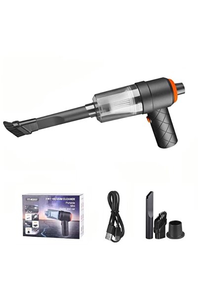 Generic 2-in-1 Portable Cordless Handheld Vacuum Cleaner for Home & Car