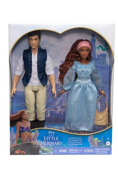 mattel Papusa Mattel, The Little Mermaid, Mica sirena, Ariel si Prince Eric, ...
