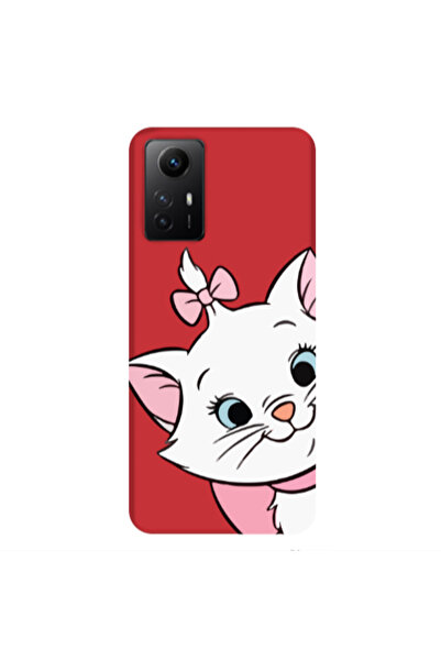 Other Xiaomi Redmi Note 12s I am here Red Colored Silicone TPU Θήκη