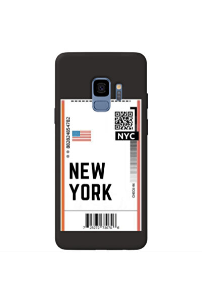 Other Samsung S9 Plus New York NYC Black Colored Silicone TPU Θήκη