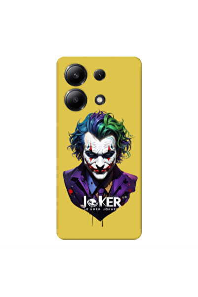 Other Xiaomi Redmi Note 13 4G Le amer Joker Yellow Colored Silicone TPU Θήκη