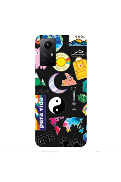 Other Xiaomi Redmi Note 12s Vans Black Colored Silicone TPU Θήκη