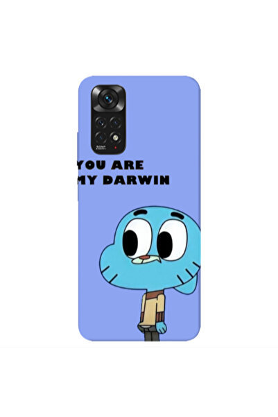 Other Xiaomi Redmi Note 11 4G You are my darwin Light Purple Colored Silicone...