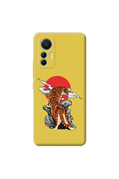 Other Xiaomi Mi 12 Lite Angry Gorilla Yellow Colored Silicone TPU Θήκη