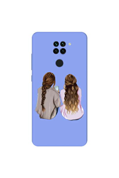 Other Xiaomi Redmi Note 9 Friends Light Purple Colored Silicone TPU Θήκη