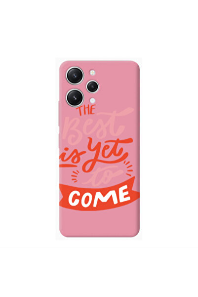 Other Xiaomi Redmi 12 The Best Pink Colored Silicone TPU Θήκη