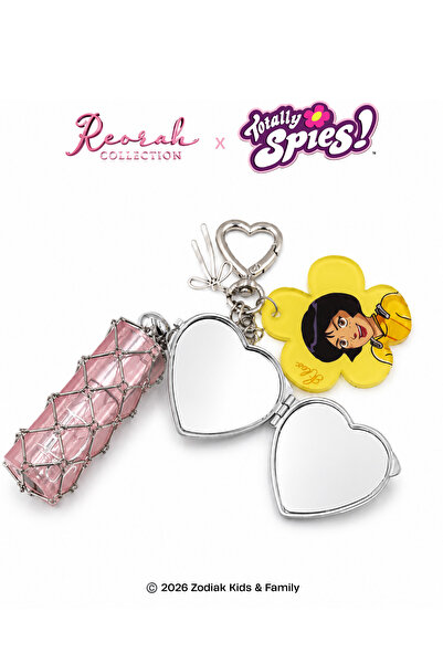 Reorah Collection Totally Spies! Alex Mirrored Bag Charm