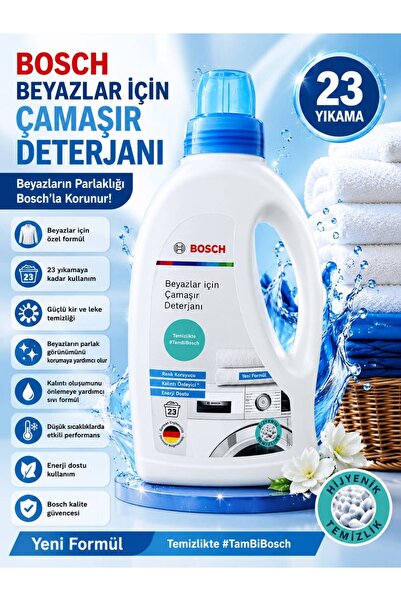 Bosch Beyazlar için çamaşır deterjanı