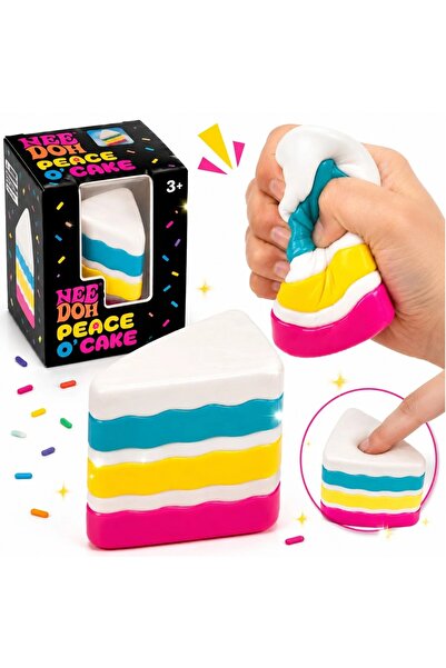 RXH Jucărie Squishy Felie de Tort Antistres Slow Rising