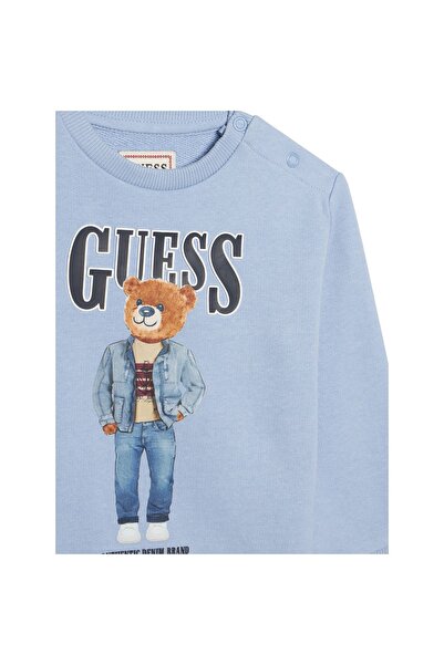 Guess Bluză băieți N6RQ03KAD74 Albastru