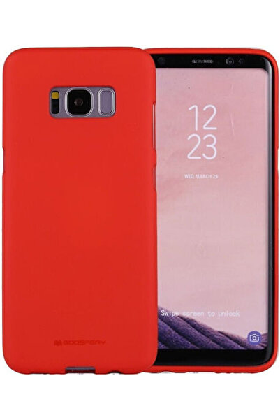 Mercury Goospery Μαλακή Θήκη Κινητού Τηλεφώνου Samsung Galaxy S8 Plus Κόκκινο...