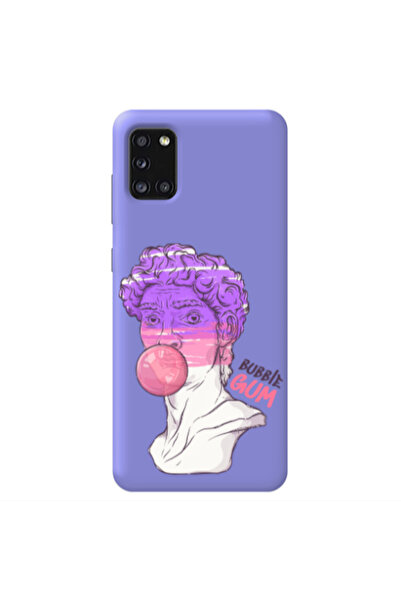 Other Samsung A41 Pin Bubble Purple Colored Silicone TPU Θήκη