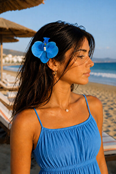 Design 4N Mavi Orkide Aloha Pens Toka